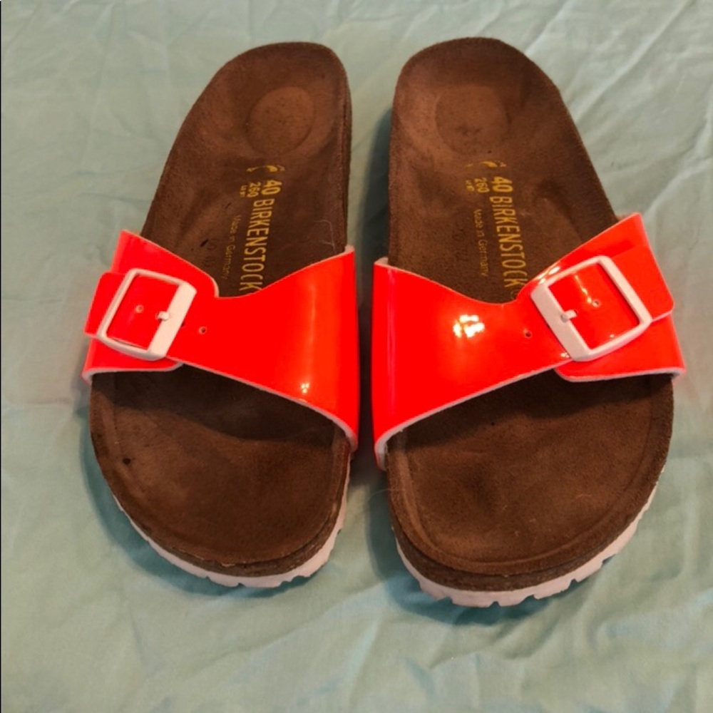Neon Birkenstocks